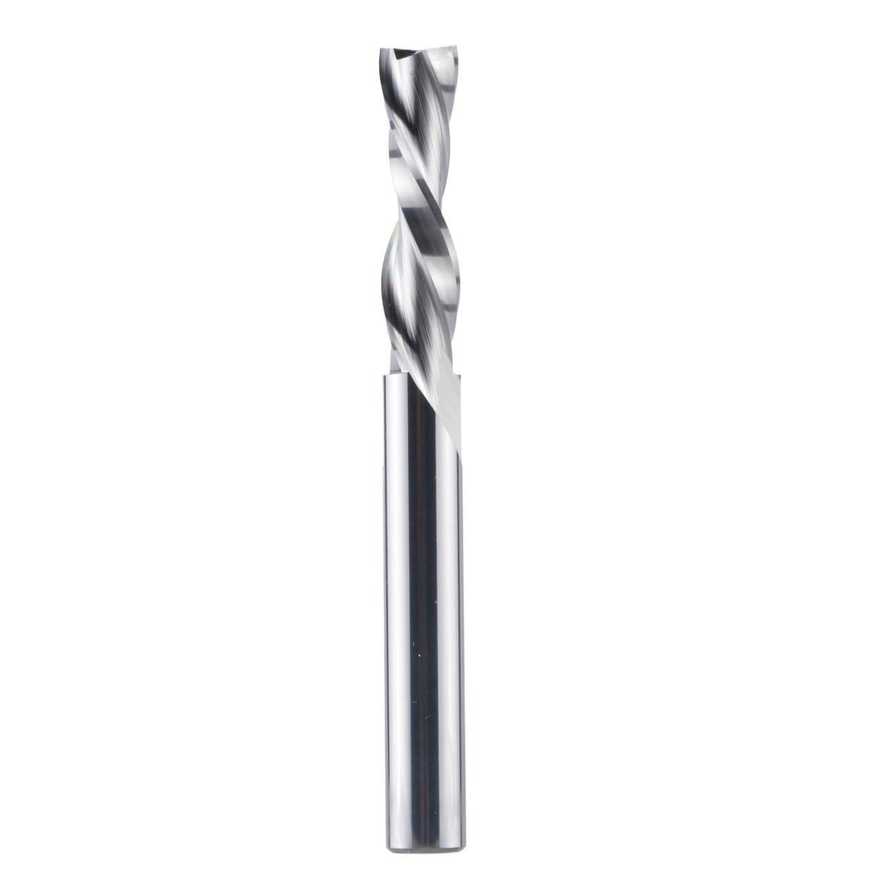 1 szt. frez z węglika spiekanego 3,175 4 6 8 mm 2-ostrzowy spiralny do drewna MDF(WD2F-D8.0-L42)