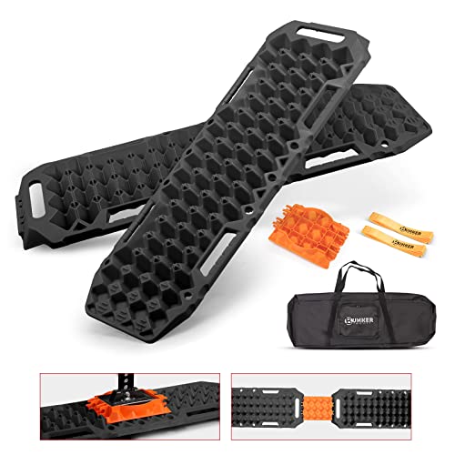 BUNKER INDUST OffRoad Traction Boards with Jack Lift Base,2 Pcs