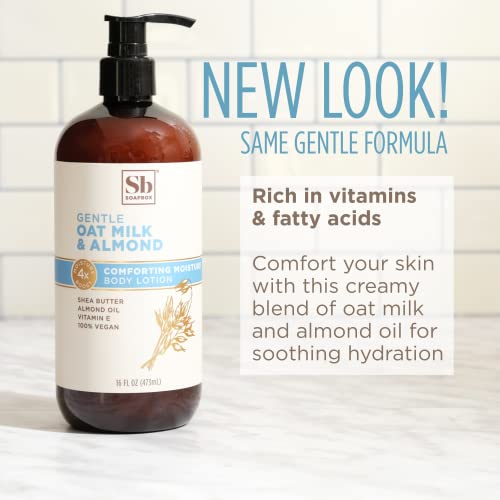 Soapbox Oat Milk & Almond Moisturizing Body Lotion With Shea Butter & Almond Oil thumb #3