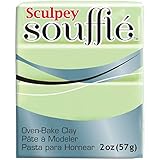 Polyform SU6-6629 Sculpey Souffle Clay, 2-Ounce, Pistachio