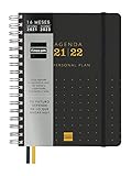agenda 16 meses La agenda FINOCAM TEMPUS tiene 3 puntos diferenciales: 1. Un TUTORIAL introductorio con recomendaciones útiles de organización personal donde se detalla cómo usar la agenda para sacarle el máximo partido. 2. Contenidos de GESTIÓN: calendarios, fechas a recordar, horarios, planificación anual de 3 años y planificación mensual a cuadros de los 16 meses, además de hojas de check list y 8 hojas libres para que asignes tú los temas de tu interés. Si lo deseas, en el apartado de Descargas de la web Finocam, podrás personalizarte tu agenda con contenidos especiales. 3. ACCESORIOS: Listas microperforadas para arrancar, un set completo de adhesivos temáticos, una funda, un set de notas engomadas, y dos cintas punto.