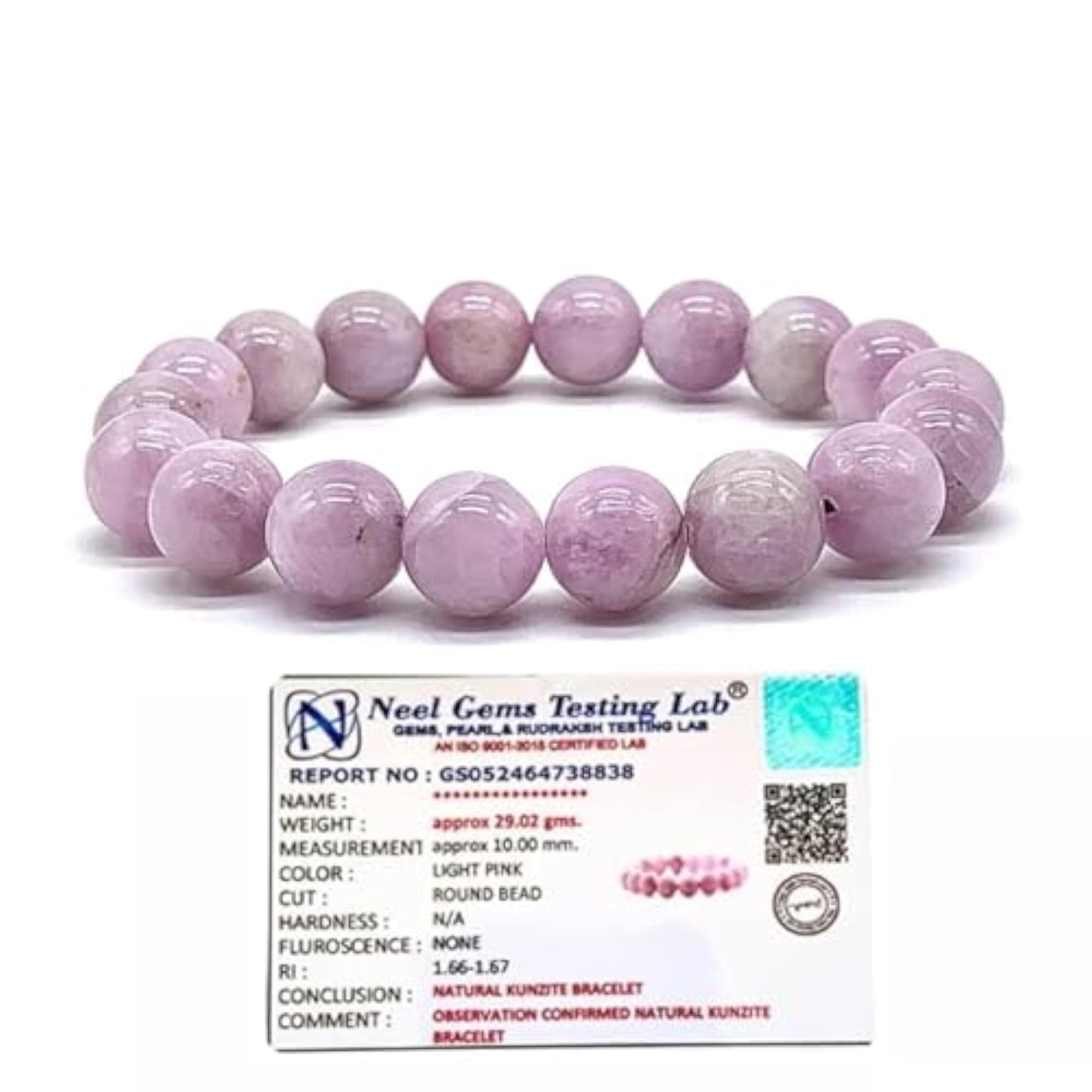 Natural Gemstone Round Beads Bracelet, Birthday Gift