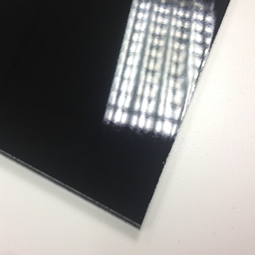 3mm Black ACM Sheet A3 420 x 297 Dibond Aluminium Composite Sign Making Sheet