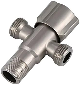 Mixing Valve Faucet Stainless Steel Bathroom Angle Stop Valve Water Heater Triangle Accessary Sink Toilet Bathroom Kitchen