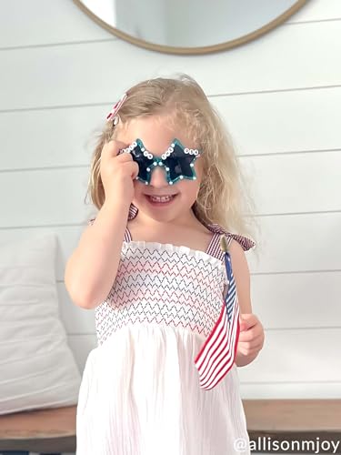 Nuances patriotiques bleues pour enfants - Finies les lunettes fragiles - 4