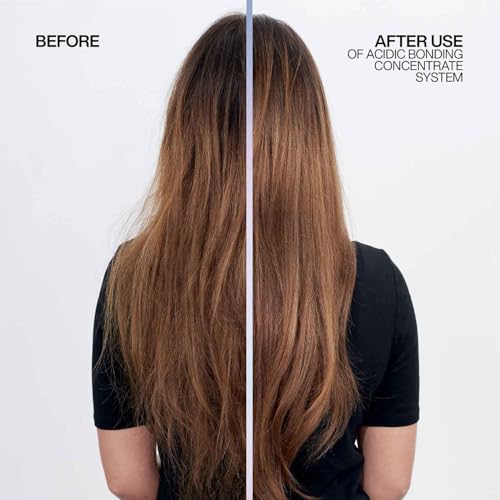 Image of Redken Acidic Bonding Concentrate Bond Repair Sulphate-Free Shampoo, 300 ml | Professional pH Balancing, Sulphate-free Bond Repair Shampoo with Citric Acid. Formulated for dry, damaged, and frizzy hair.