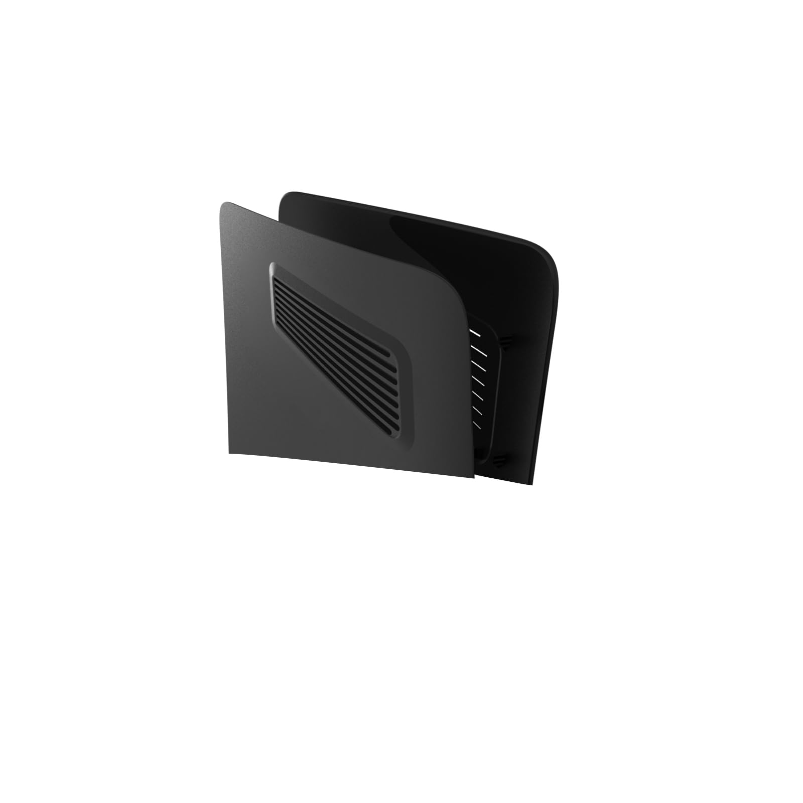 Placa Frontal Superior para PS5 Pro, Placa Frontal para Panel Trasero, Cubierta de Repuesto para Carcasa Antipolvo (Negro)