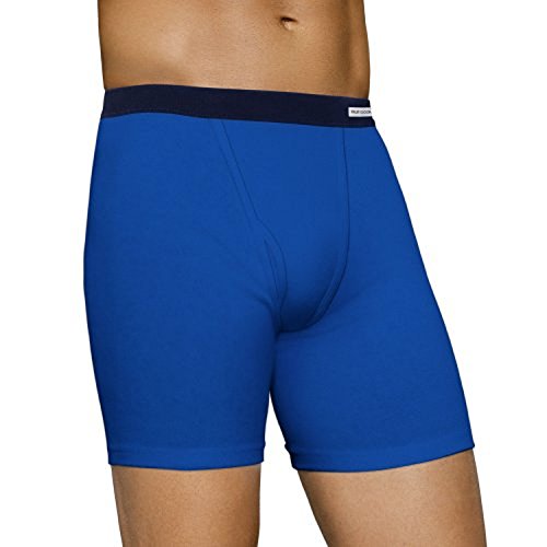 Image of Fruit of the Loom Men's No Ride Up Boxer Brief