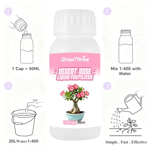 Fertilizante Líquido Desert Rose 300 ml miniatura 5