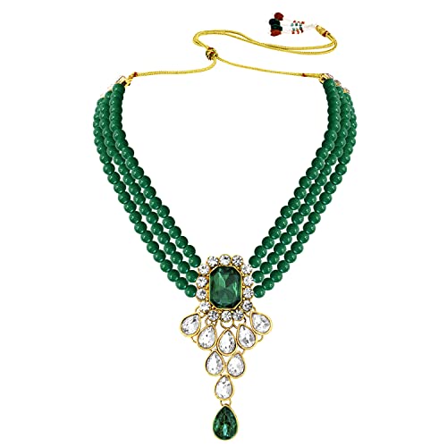 Image of Peora Crystal Faux Pearl Jewellery Gift Set for Women