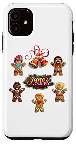 iPhone 11 June’s Journey Holiday Gingerbread Design Case