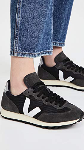 Veja Women's Rio Branco Sneaker, Black/White/Oxford Grey, 6 Medium Us #TOP2