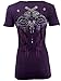 Archaic by Affliction Women's T-Shirt Hot Smoke XL