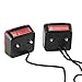 AMCAR 005418 - Juego de 2 pilotos de 4 funciones con cable,...