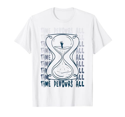 Sanduhr-Zeitkonzept T-Shirt