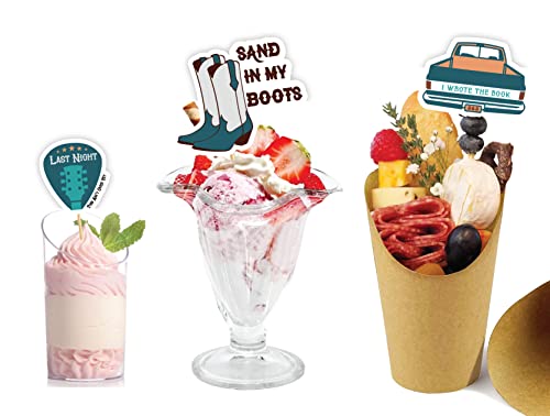 Morgan Birthday Party Decorations, Country Music Themed Party Supplies, Cupcake Toppers #TOP5