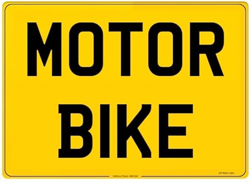 MBike Rear - 9x7'' (228x178mm) - Automotive, Home or Outdoor