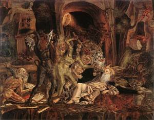 Peinture à l'huile de Bernardino Zenzano : Une reproduction d'art d'exception