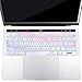MOSISO Keyboard Cover Compatible with MacBook Pro with Touch Bar 13 and 15 inch 2019 2018 2017 2016 (Model: A2159, A1989, A1990, A1706, A1707),Pattern Silicone Skin Protector, Colorful Clouds