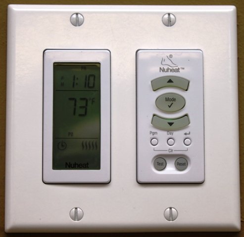 Floor Thermostat Manual Nuheat Harmony Programmable Thermostat