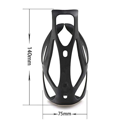 Leeofty Suporte para garrafas de água para bicicletas de estrada Fibra de carbono Fibra de náilon Ma