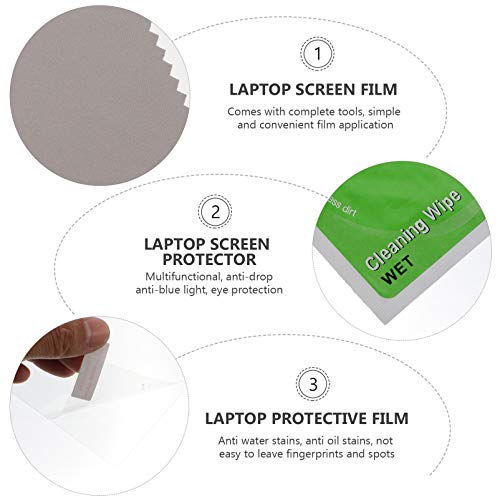 OSALADI protetor de tela para laptop de 15,6 polegadas, luz azul e filtro antirreflexo proteção ocul