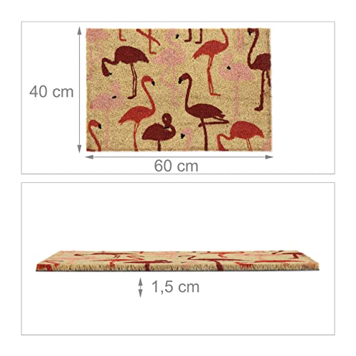 Tapis de sol coco antidérapant 40x60 cm pour stopper la saleté
