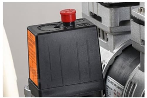 Compresseur d'Air Silencieux Sans Huile Outstanding OTS550W x2 50L 1100W 7 Bar Débit 80L/min 220V Atelier