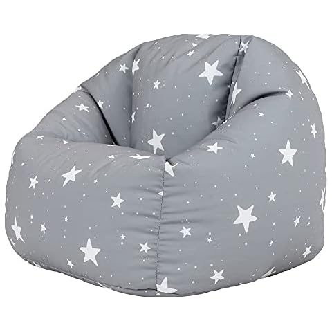 Icon Starry Niños Puff Sillón Gris Claro Cover