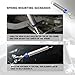 Kutyun 2PCS Car Lift Spring for Trunk, Adjustable Anti-Breakage Auto Trunk Lid with 2 Clamps, Universal Stainless Steel