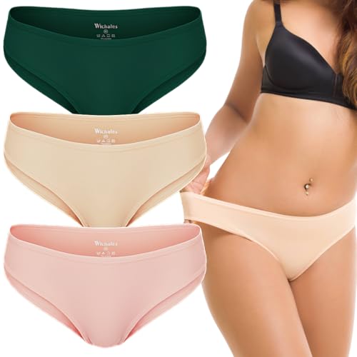 Image of Women's Cotton Bikini Panties Underwear for Women Comfort 3 Pack | Cotton Panties, No Show, Breathbale, Comfort Fit, Multipack