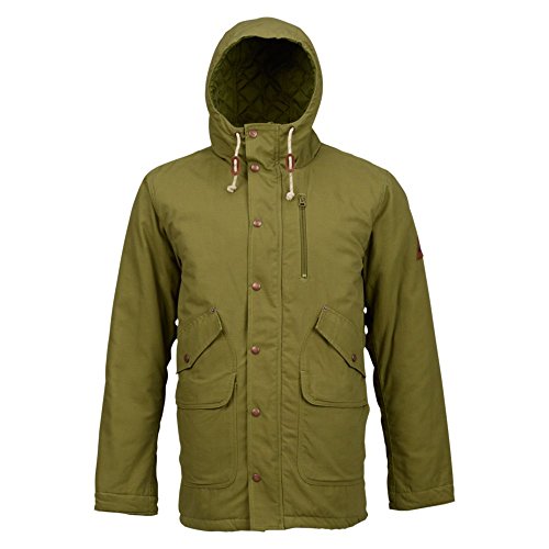 Burton Jacke Sherman Jacket, Giacca Uomo, Olive