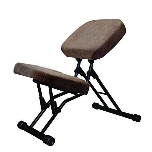 Amazon.co.jp: セブンポーズチェアSPC-14ライトブラウン/ブラック