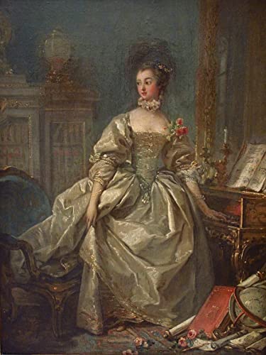Tableau marquise de Pompadour François Boucher, l'élégance de l'art vintage pour votre chambre