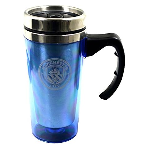 Manchester City Football Club Aluminium Travel Mug Cover