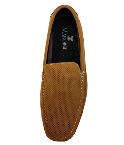 Mardini Men's Casual Shoe Loafer Italian Style Slip On (8 D(M), Camel)4
