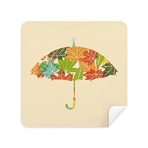 Chiffon de nettoyage lunettes tissu suède feuilles pluie nettoyeur écran