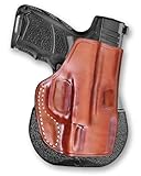 Masc Premium Leather Paddle Holster Open Top for CC9 Micro...