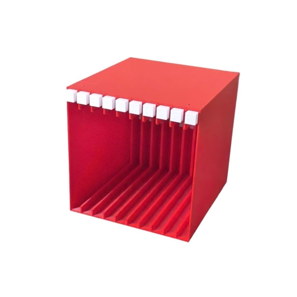 RYUQW3RE Cd Storage Rack Home PP Pop-up CD Record Storage Rack Display Holder Up to 10 Albums
