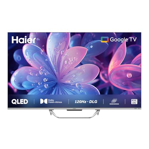 Image of Haier 109 cm (43 inches) QLED -Smart Google TV with Hands Free Voice Control 43S800QT (Grey)