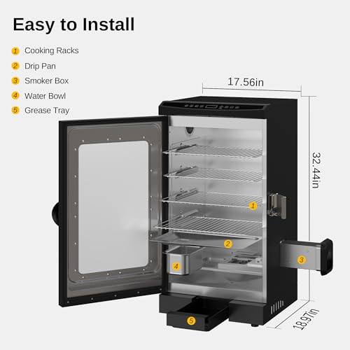 East Oak PES23001 30 Inch Digital Electric Smoker thumb #5