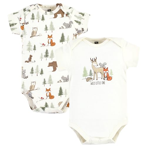 Hudson Baby baby-girls Unisex Baby Hudson Baby Unisex Baby Layette Baby Starter Set 25pc, Forest Animals, 0-6 Months3