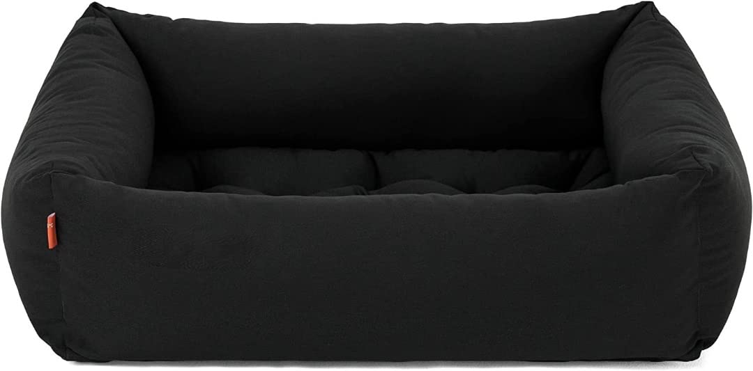 PetLux Velvet, Pet Smile Super Soft Reversible Bed For Indoor Cats, Dog Bed For Puppy And Kitty Round Bed, Sofa Basket For A Dog & Cat | Rectangular Pet & Cat Comfortable Bed (Small, Black) (B0C3W4KTS9) Amazon Price History, Amazon Price Tracker