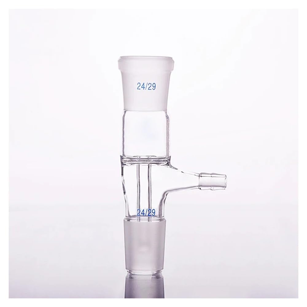 Vetreria da laboratorio Tubo di ricezione del vuoto in vetro borosilicato da 180 gradi Tubo di ricezione del vuoto 24/29