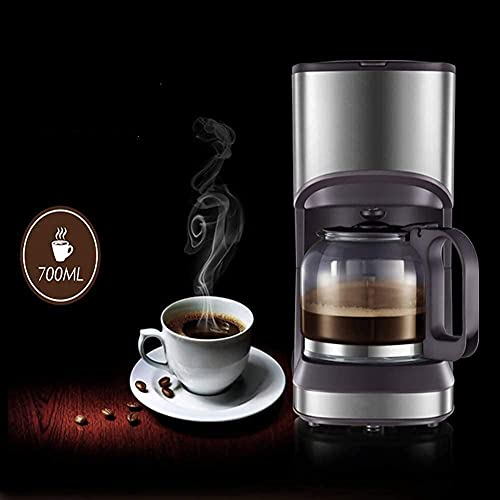 Kaffeemaschine Kaffeemaschine, Home Kleine automatische Kaffeemaschine Tropf-Teekanne, mit wiederverwendbarem Filter… – Bild 3