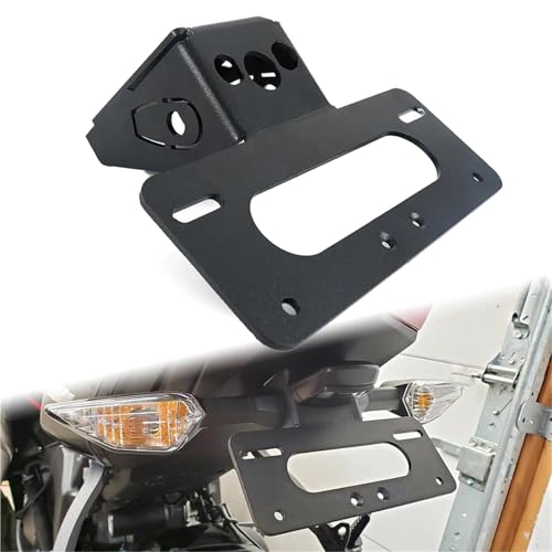 Support de plaque d'immatriculation moto arrière amovible Ninja ZX-6R 2019-2025