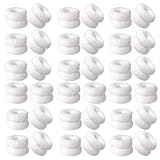 JYNXOR Fingerverband Fingerlinge, 36 Stück Fingerlinge Verband, Dehnbar Fingerschut Fingerpflaster Atmungsaktive Finger Bobs Fingerbandagen für Finger Verstauchungen Garten Arbeit Küche, Weiß