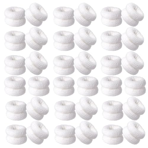 JYNXOR 36 Pcs Venda Tubular Dedos, protector tubular de dedos para los dedos, vendaje para esguinces de dedos, Venda Tubular Dedos Vendaje De Dedo Apósitos Para Dedos Bob Para Dedos Venda, Blanco
