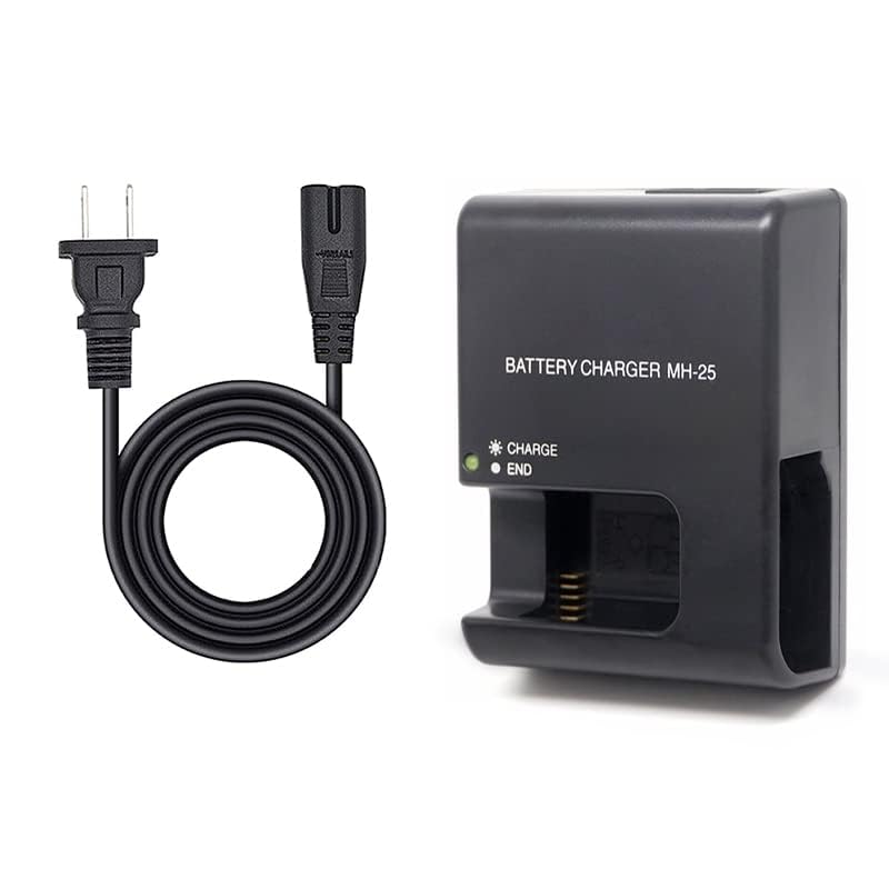 Chargeur rapide MH-25 compatible Nikon EN-EL15C pour reflex D7500 D850