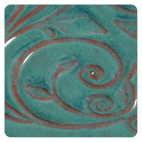 Glis低火无铅釉料 AMACO Turquoise 473ml 陶瓷工艺着色 - 4